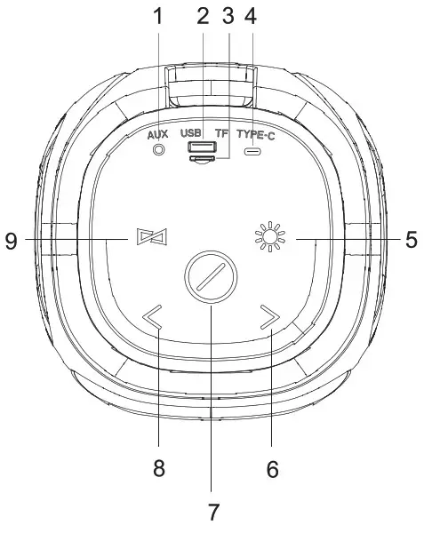 JVC XS N2112BA Portable Bluetooth Speaker - Product Overview