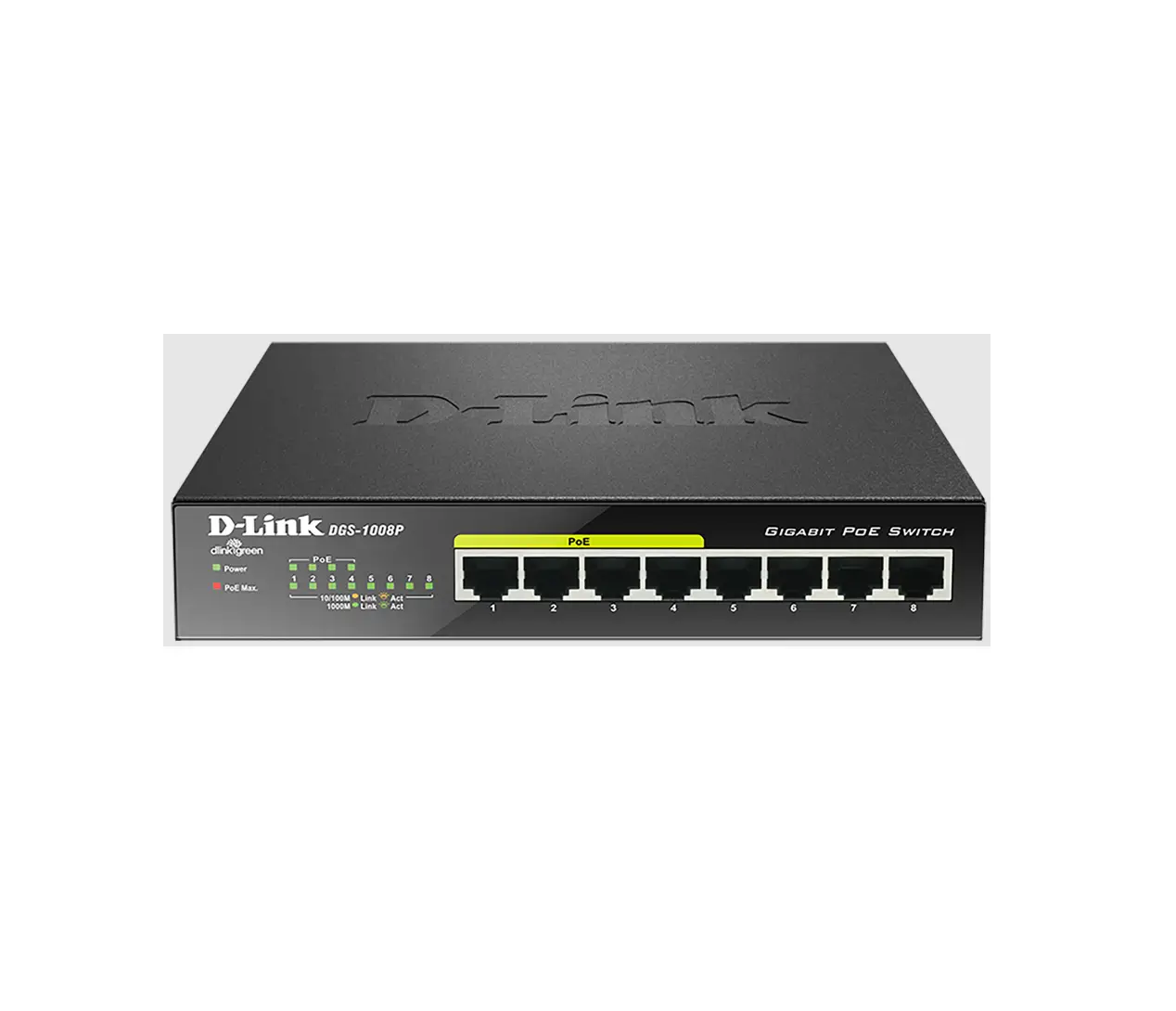 D-link Dgs-1008p 8-port Gigabit Desktop Switch User Guide