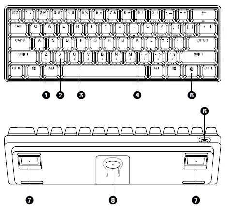 SteelSeries Apex Pro Mini Wireless compact gaming fig 2