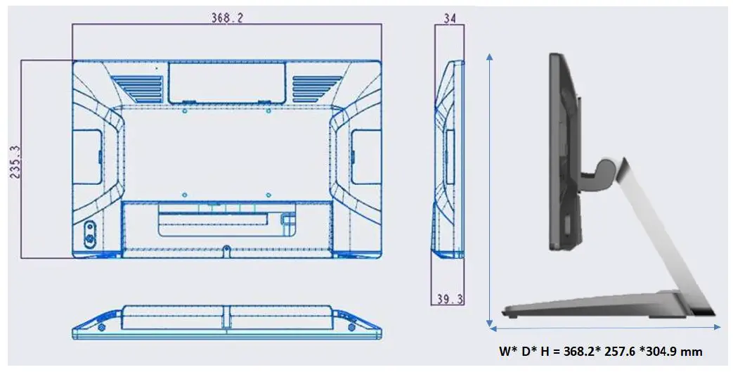 3nstar PTE0905 15 All-In-One POS System fig 8