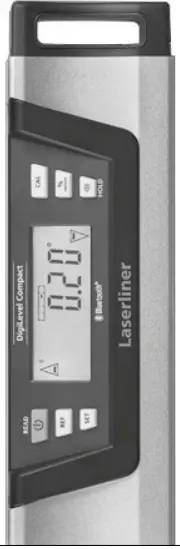 Laserliner 081280 DigiLevel Compact Digital Electronic Spirit Level-producct