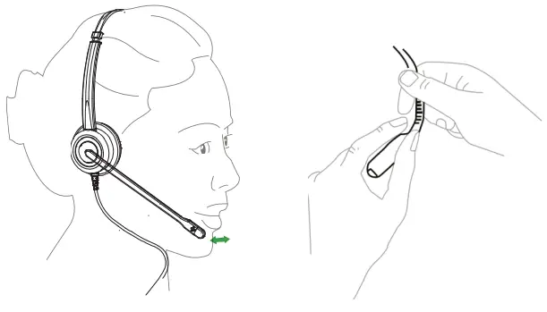 GRANDSTREAM GUV3000 USB Corded - positioned
