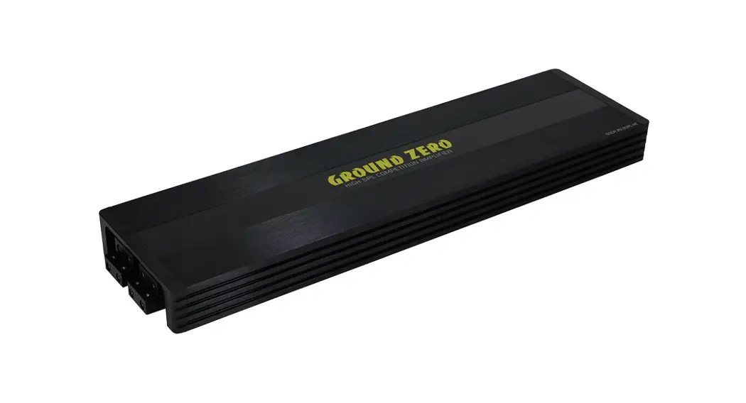 Ground Zero Competition Series Amplifier Owner's Manual