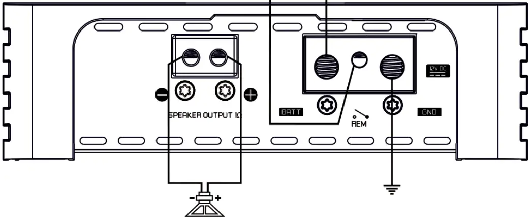 GROUND ZERO COMPETITION SERIES Amplifier - Wiring 2