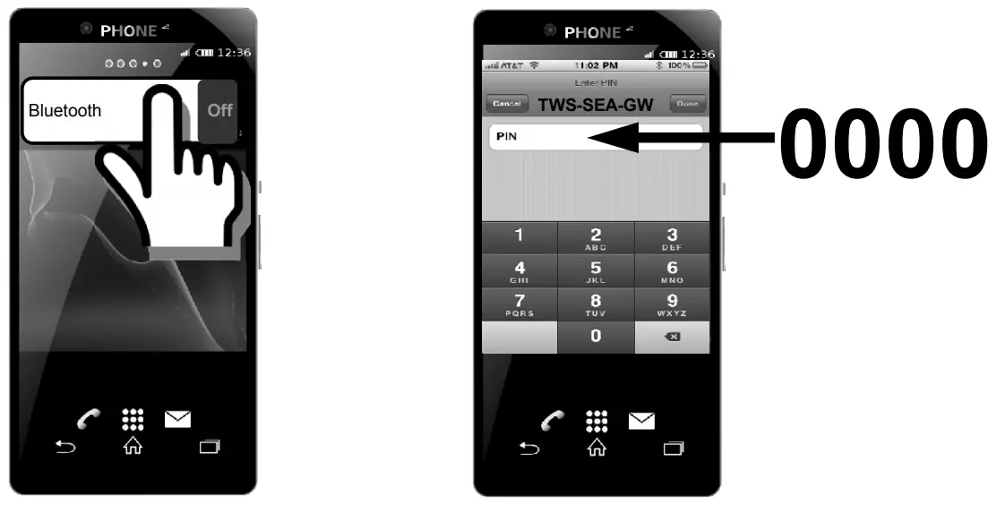 Pairing With Bluetooth