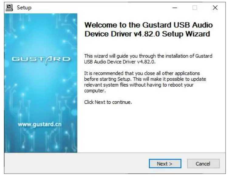 GUSTARD DAC X16 High performance Audio DAC - app 1