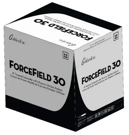 GoldenEar Force Field Powered Subwoofers - Remove