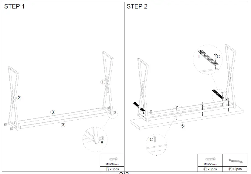 Tribesigns-CT-F1567-Catalin-70.9-Inch-Wood-Gold-White-Console-Table-fig-2