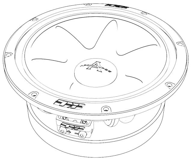 Deaf Bonce AP M61AC Apocalypse Series Mid Range Speakers -