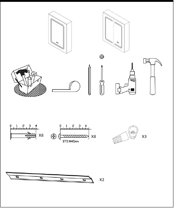 sycamore-LED-com-SY9036SINGLE-Tunable-LED-Bathroom-Mirror-Cabinet-FIG-8