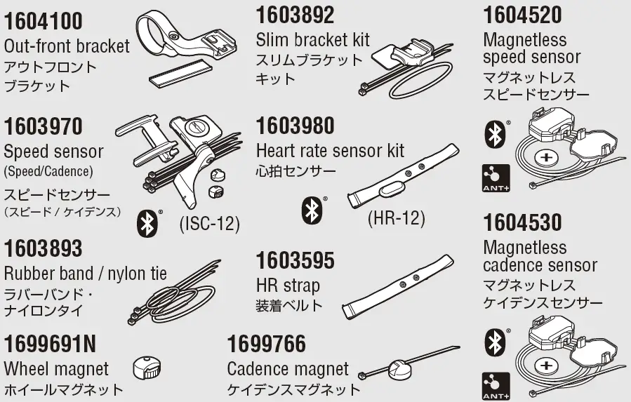 CAT EYE CC-PA500B Smart Padrone Bike Computer-6