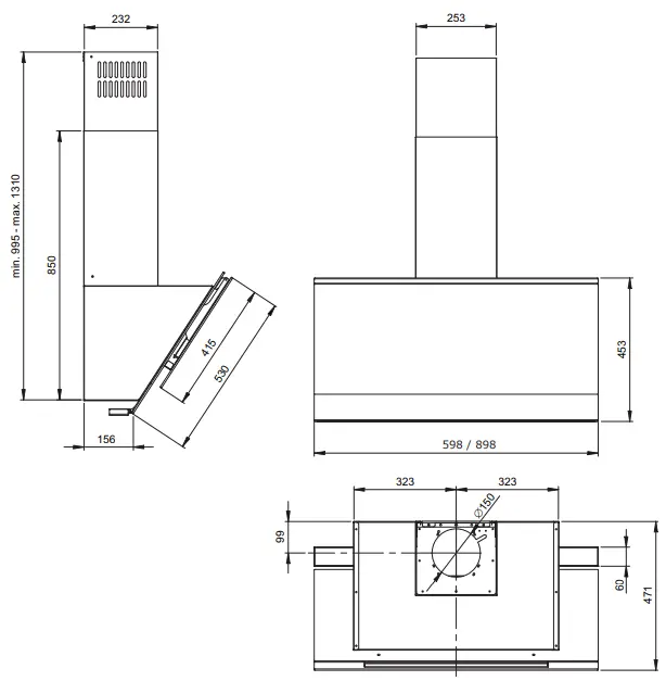 FAGOR-3CFT-9060N-Kitchen-Extractor-Hood-fig-3