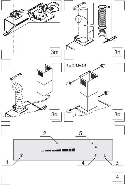 FAGOR-3CFT-9060N-Kitchen-Extractor-Hood-fig-7