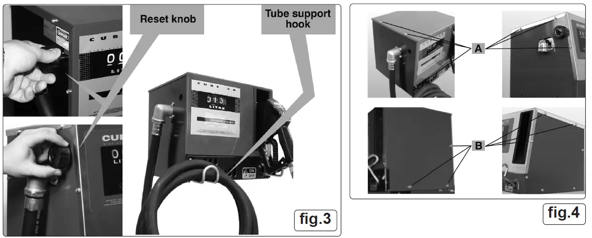 SEALEY TP955.V2 56l Min Wall Mounting Diesel or Fluid Transfer System with Meter fig 7