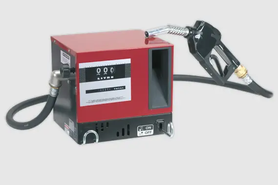 SEALEY TP955.V2 56l Min Wall Mounting Diesel or Fluid Transfer System with Meter product