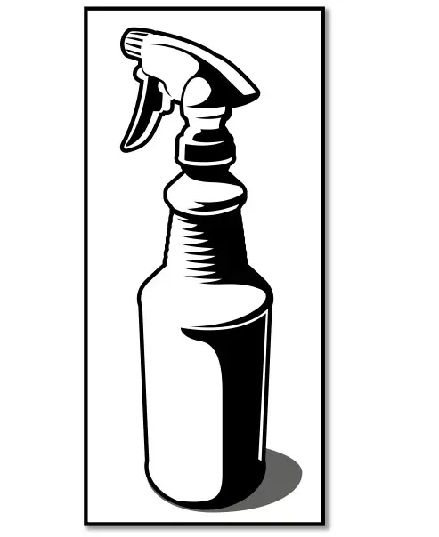 Spectrum VS3284H White Vinyl Accordion Door