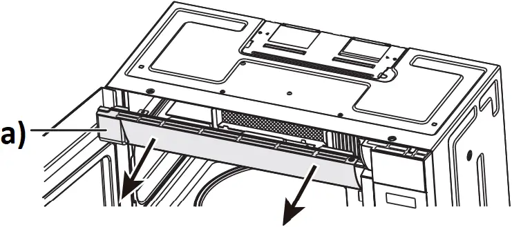 EM948K6BY-P1 - Replacing the charcoal filter 2