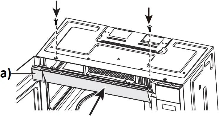 EM948K6BY-P1 - Replacing the charcoal filter 4