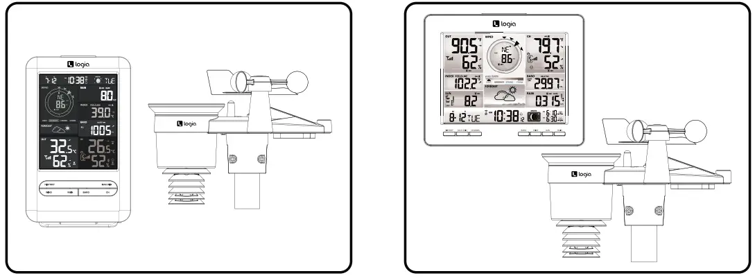 logia LOWSA100SW Wireless Soil Moisture and Temperature Add-On Sensor - WEATHER