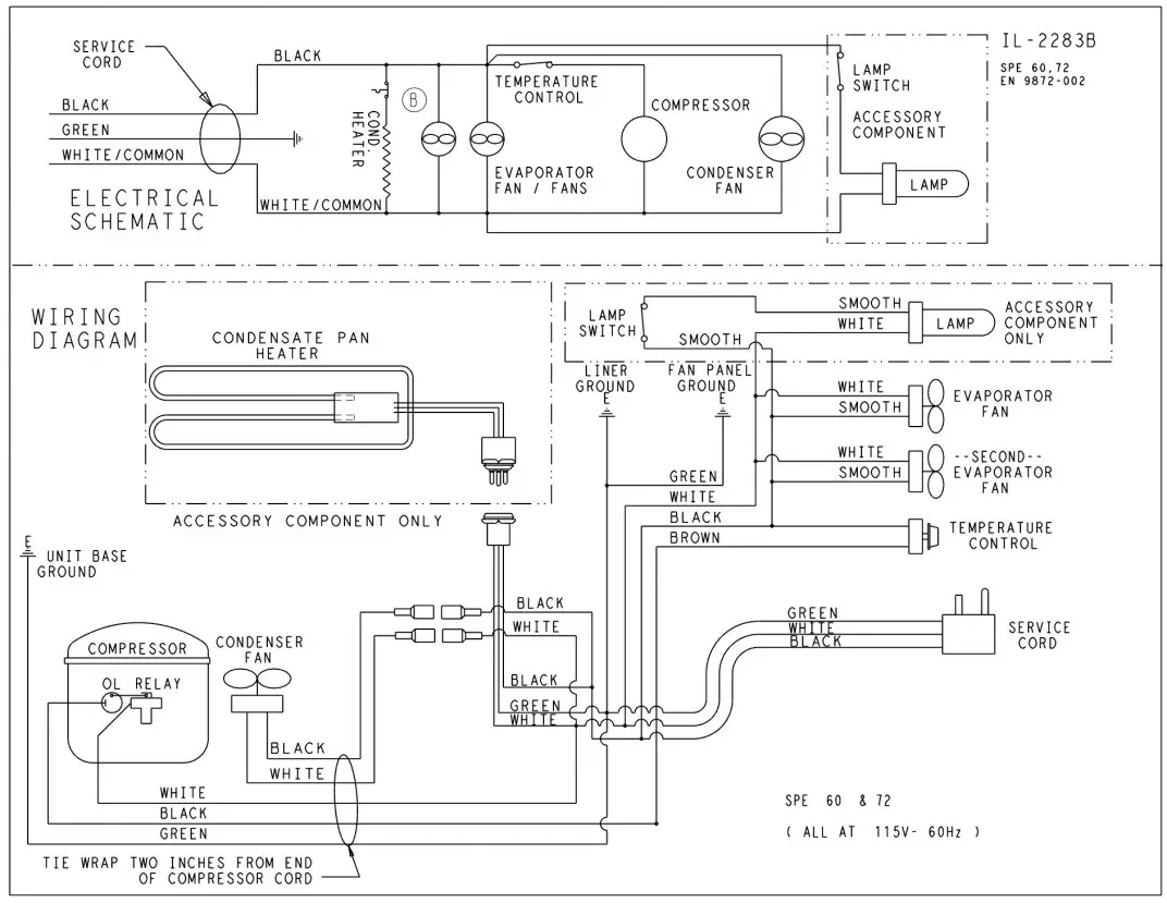 BEVERAGE-AIR UCR UCF 67 Inch Low Profile Undercounter Refrigerator - Fig 5