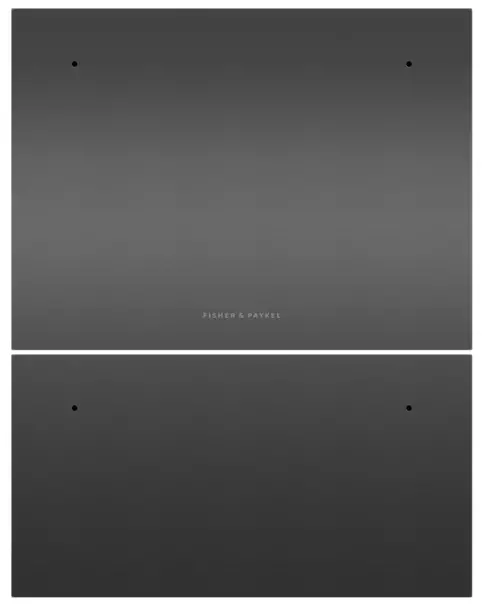 FISHER PAYKEL ADDD60DTPB Double Tall DishDrawer Door Panel -