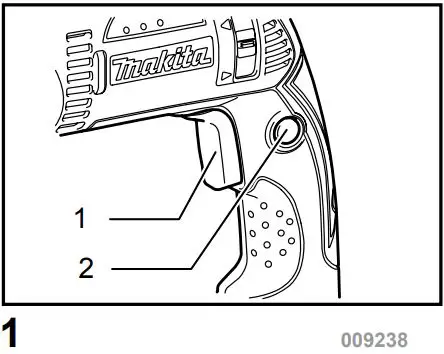 makita HP1640 Hammer Drill FIG-1