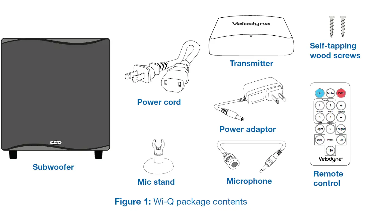 Velodyne Wi-Q 10 12-Inch Wireless Subwoofer-1
