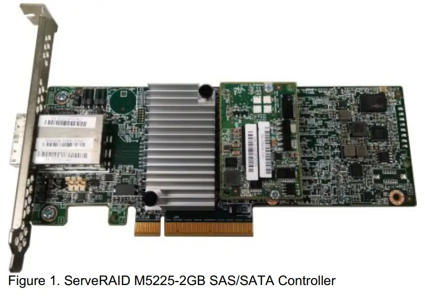 Lenovo ServeRAID M5225-2GB External SAS SATA Controller - fig 1