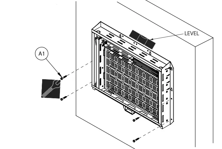 B-TECH-BT7885-Flat-Screen-Wall-Mount-with-Pull-Down-AV-Storage-Tray-FIG-11