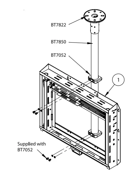 B-TECH-BT7885-Flat-Screen-Wall-Mount-with-Pull-Down-AV-Storage-Tray-FIG-13
