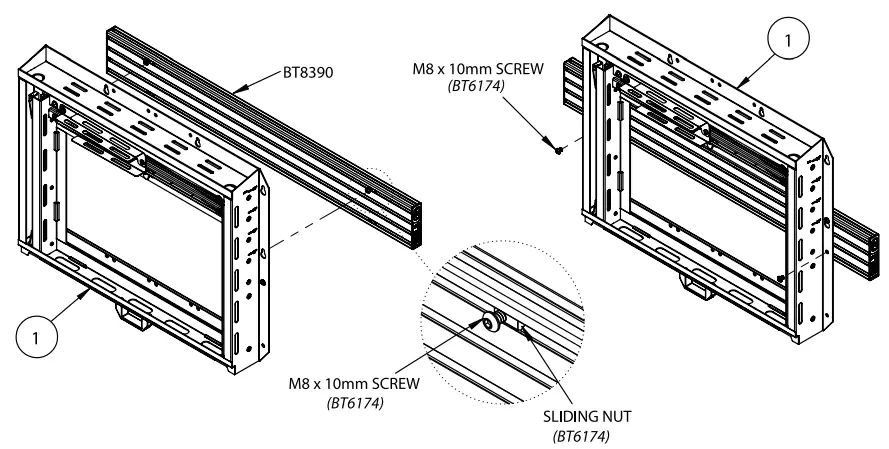 B-TECH-BT7885-Flat-Screen-Wall-Mount-with-Pull-Down-AV-Storage-Tray-FIG-16
