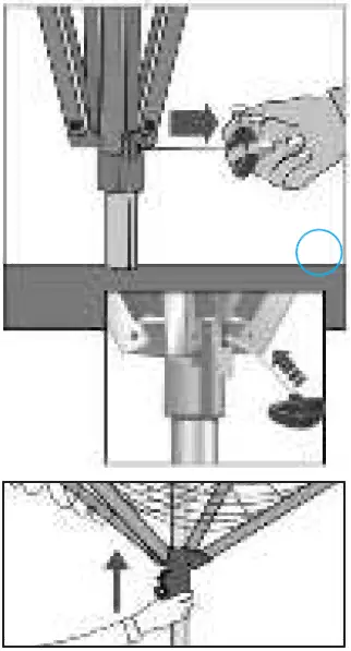 LEIFHEIT-85285-LINOMATIC-Easy-400-Rotary-Washing-Line-Airer-Dryer-40m-04