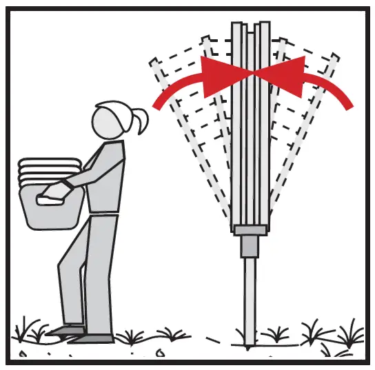 LEIFHEIT-85285-LINOMATIC-Easy-400-Rotary-Washing-Line-Airer-Dryer-40m-08