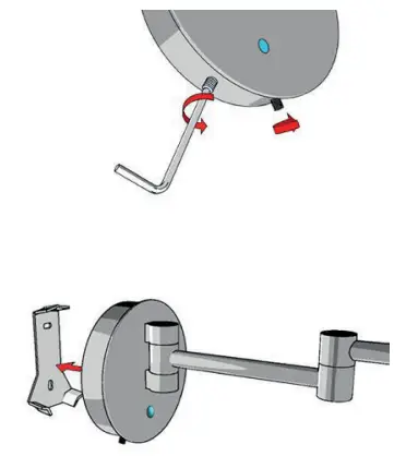SMEDBO Outline Sensor Activated LED - bracket using
