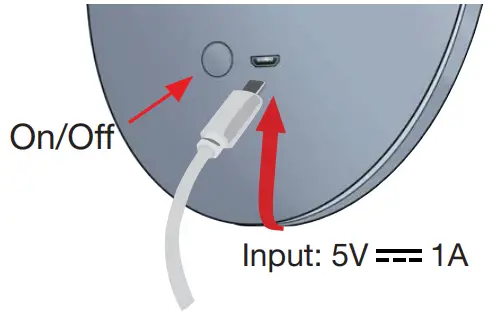 SMEDBO Outline Sensor Activated LED - charge with USB