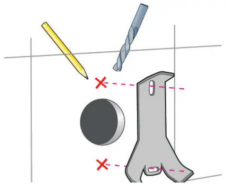 SMEDBO Outline Sensor Activated LED - fix the brackets