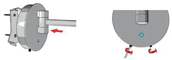 SMEDBO Outline Sensor Activated LED - screw with the allen key