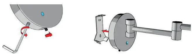 SMEDBO Outline Sensor Activated LED - using the allen key