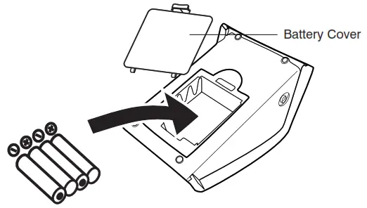 INSTALLING BATTERIES