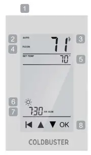 COLDBUSTER CB Dual Thermostat - 5