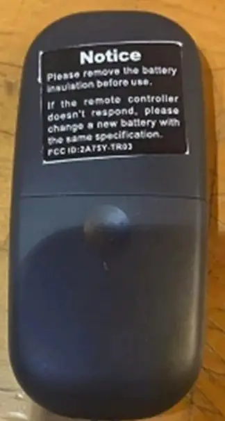 REMOTE CONTROL FUNCTIONS