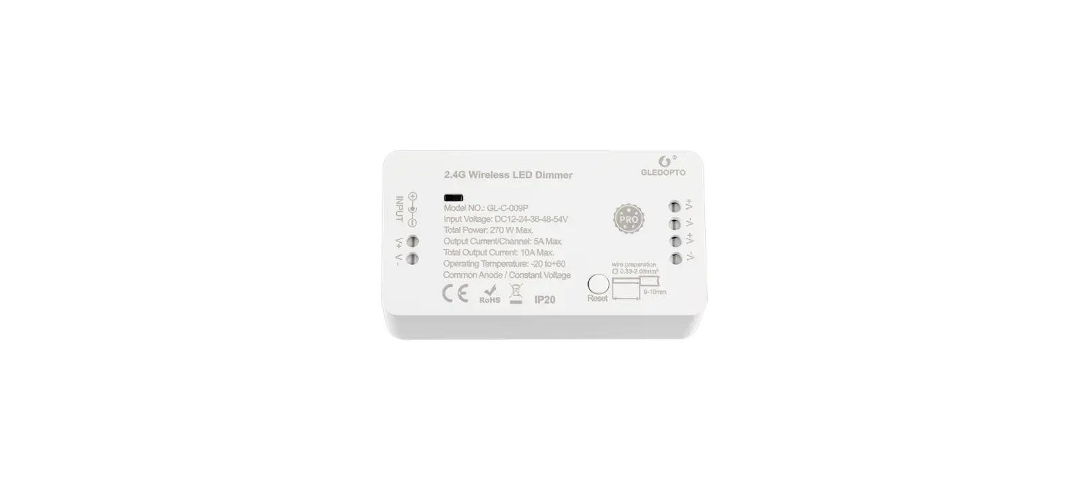 Superbrightledds Gl-c-009p Single Color Led Controller Dimmer User Manual Superbrightledds Gl-c-009p Single Color Led Controller Dimmer User Manual