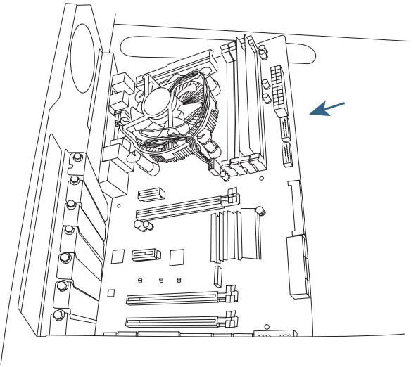 Prepare the case and Install the motherboard