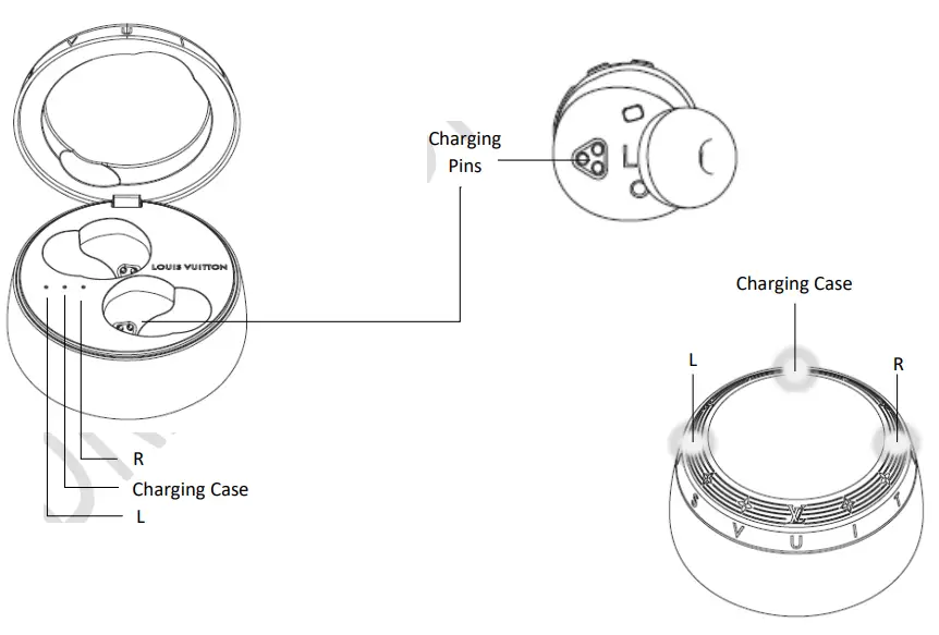 LOUIS VUITTON QAB2 True Wireless Earphone-fig1