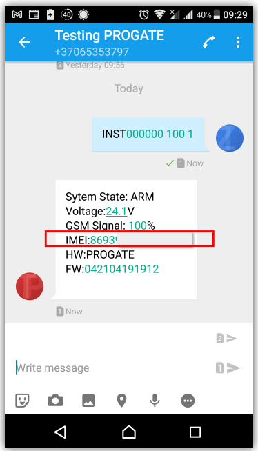 TOPKODAS GTCOM2 4G LTE Cellular Communicator - know IMEI