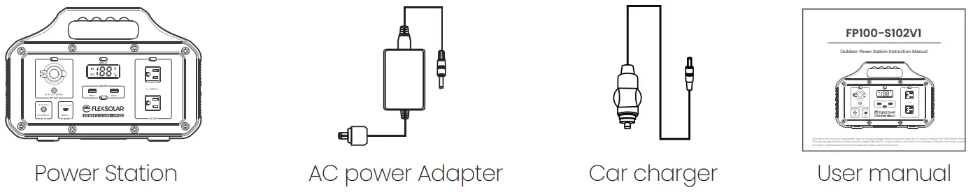 FLEXSOLAR FP100 S102V1 Portable Solar Power Station - FIGURE 4