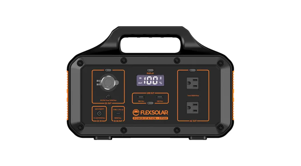 Flexsolar Fp100-s102v1 Portable Solar Power Station User Manual Flexsolar Fp100-s102v1 Portable Solar Power Station User Manual