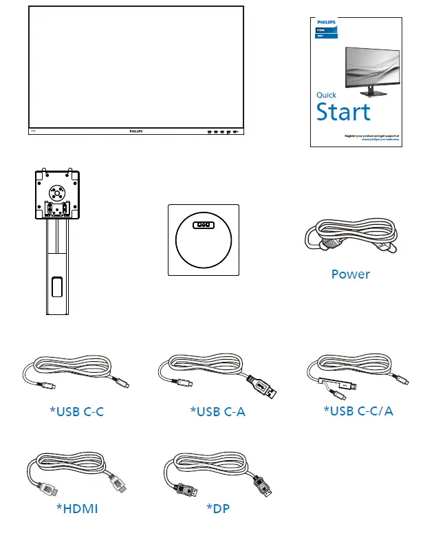 PHILIPS 273S1 S Line LCD Monitor 1