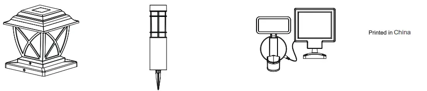 Harbor Breeze 3716951 8 CT 5 Lumen Solar Path Lights - fig