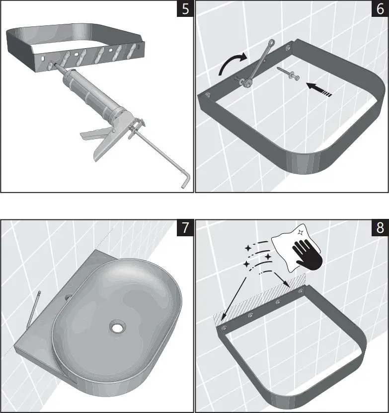 RAVAK 8592626059842 Bathroom Sink Instruction Manual - How to use